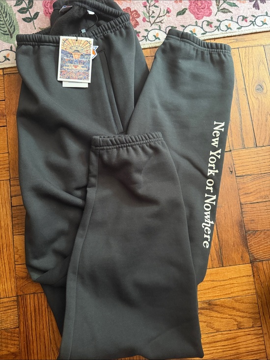 New York Or Nowhere Other - NWT New York or Nowhere Knicks motto black Sweat Joggers size 3XL